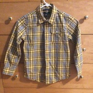 Boy size 6/7 long sleeve button up